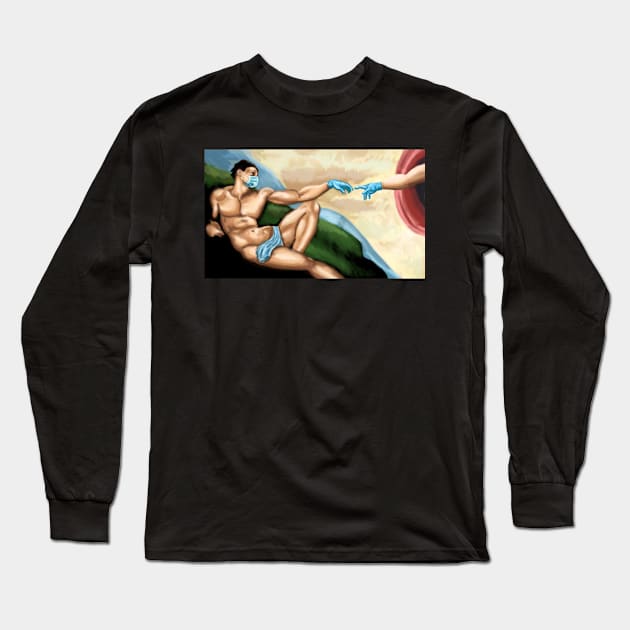 The Pandemic of Adam Long Sleeve T-Shirt by JadedOddity